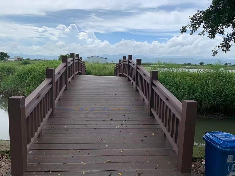 户外湿地绿地公园塑木地板